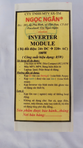 NGỌC NGÂN - INVERTER MODULE - 85W