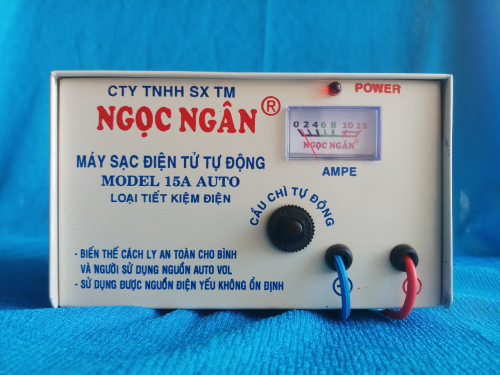 NGỌC NGÂN - MÁY SẠC ĐIỆN TỬ TỰ ĐỘNG - MODEL 15A AUTO