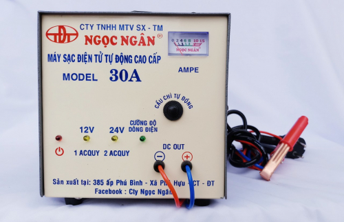 NGỌC NGÂN - MÁY SẠC ĐIỆN TỬ TỰ ĐỘNG CAO CẤP - MODEL 30A