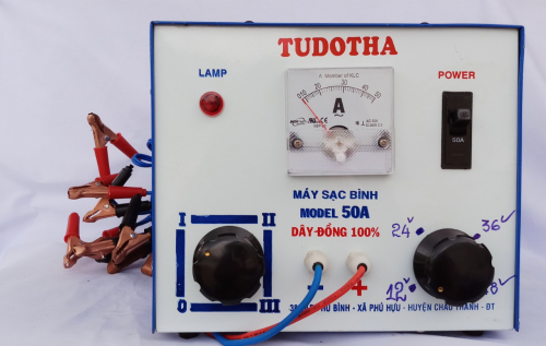 TUDOTHA - MÁY SẠC BÌNH - MODEL 50A