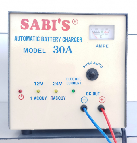 SABI'S - AUTOMATIC BATTERY CHARGER - MODEL 30A