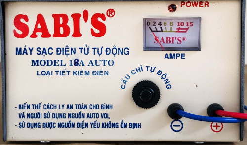 SABI'S - MÁY SẠC ĐIỆN TỬ TỰ ĐỘNG - MODEL 18A AUTO