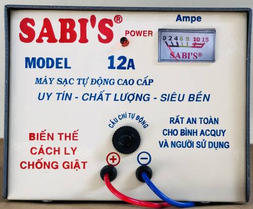 SABI'S - MÁY SẠC TỰ ĐỘNG CAO CẤP - MODEL 12A