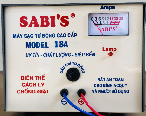 SABI'S - MÁY SẠC TỰ ĐỘNG CAO CẤP - MODEL 18A