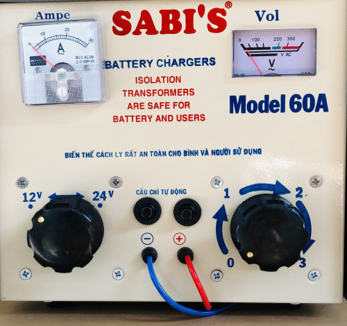 SABI'S - BATTERY CHARGERS - MODEL 60A